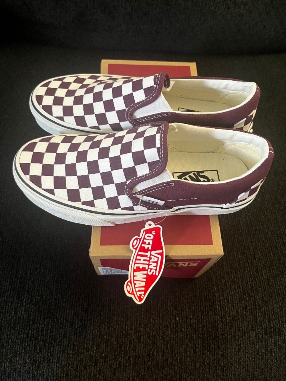 Checkerboard Vans